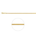 Gouden gourmet collier 70cm 2.2mm