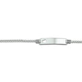 Graveerarmband hart gourmet plaat 4.8mm 13 - 15 cm