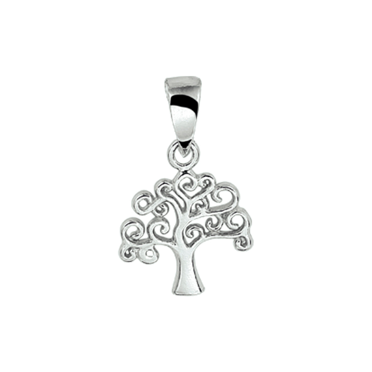 VDVJ Hanger 13.23654 | 10.5 x 13 mm Zilver Levensboom