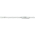 Zilver graveer armb. volw. / 18 en >