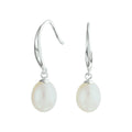 Oorhangers parel franse haak