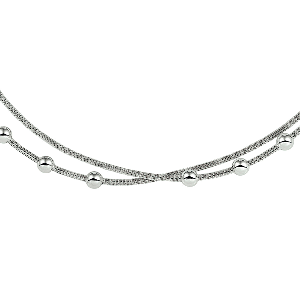 Multi-collier bolletjes 42 + 3 cm