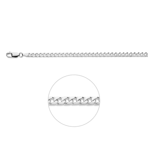 Gourmette 6-zijdes geslepen 4.0 mm