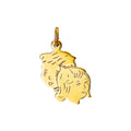 Hanger jongen en meisje 20 x 12 mm