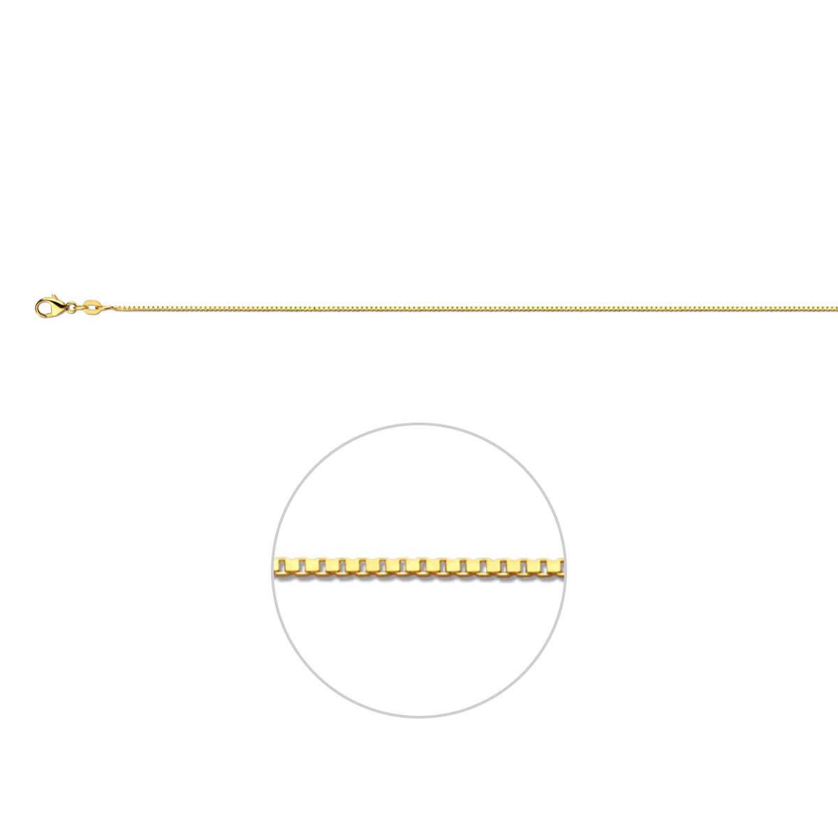 Collier gourmet/venetiaans unisex