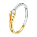 Ring diamant 0.07ct h p1