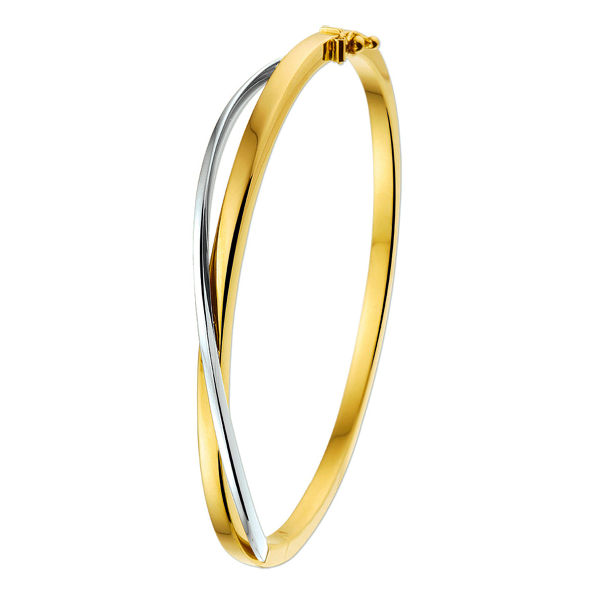 Bangle scharnier vlakke buis 3 x 60 mm