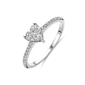 Ring hart zirkonia