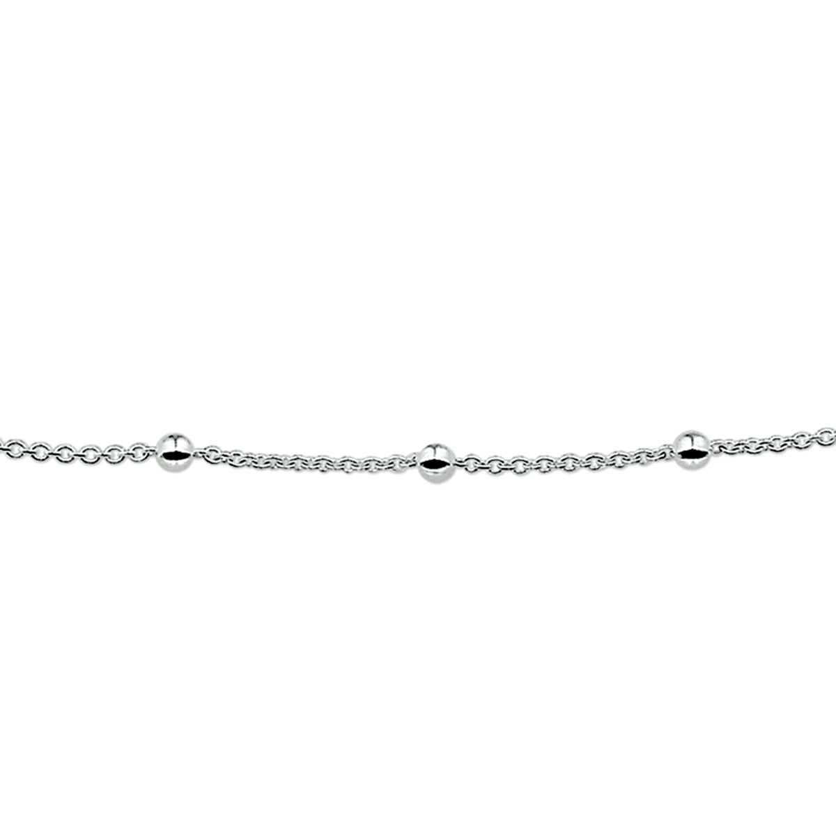 Collier anker en bolletjes