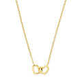 Collier hartjes 40 - 42 - 44 cm