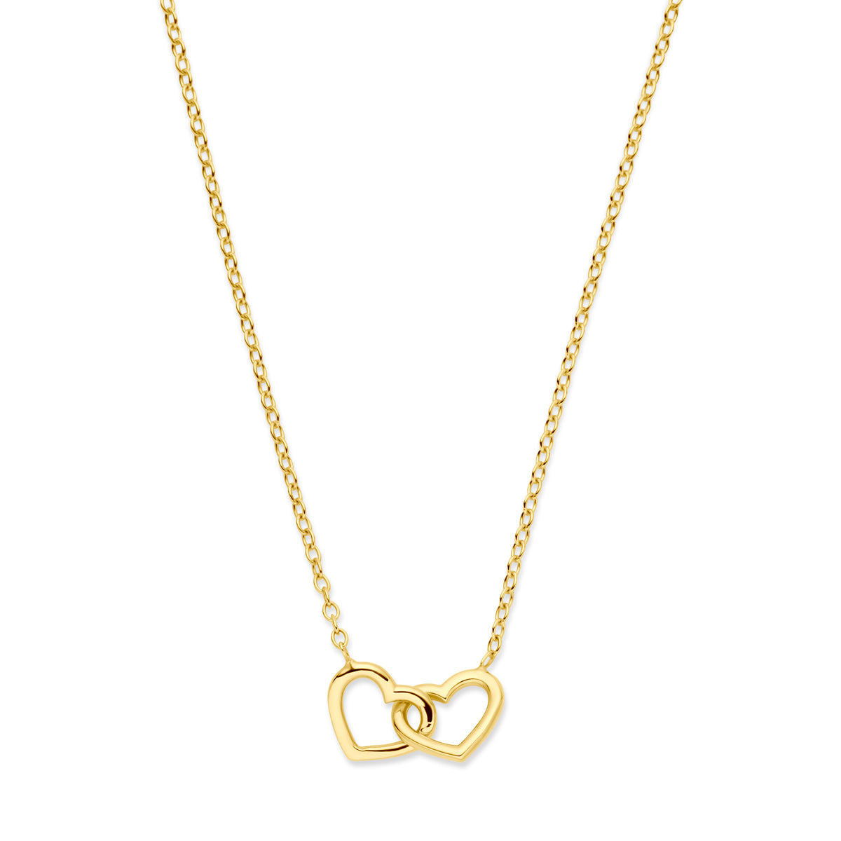 Collier hartjes 40 - 42 - 44 cm