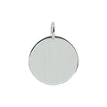 Graveerhanger rond unisex