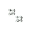 Oorknoppen diamant 0.30ct (2x0.15ct) h si