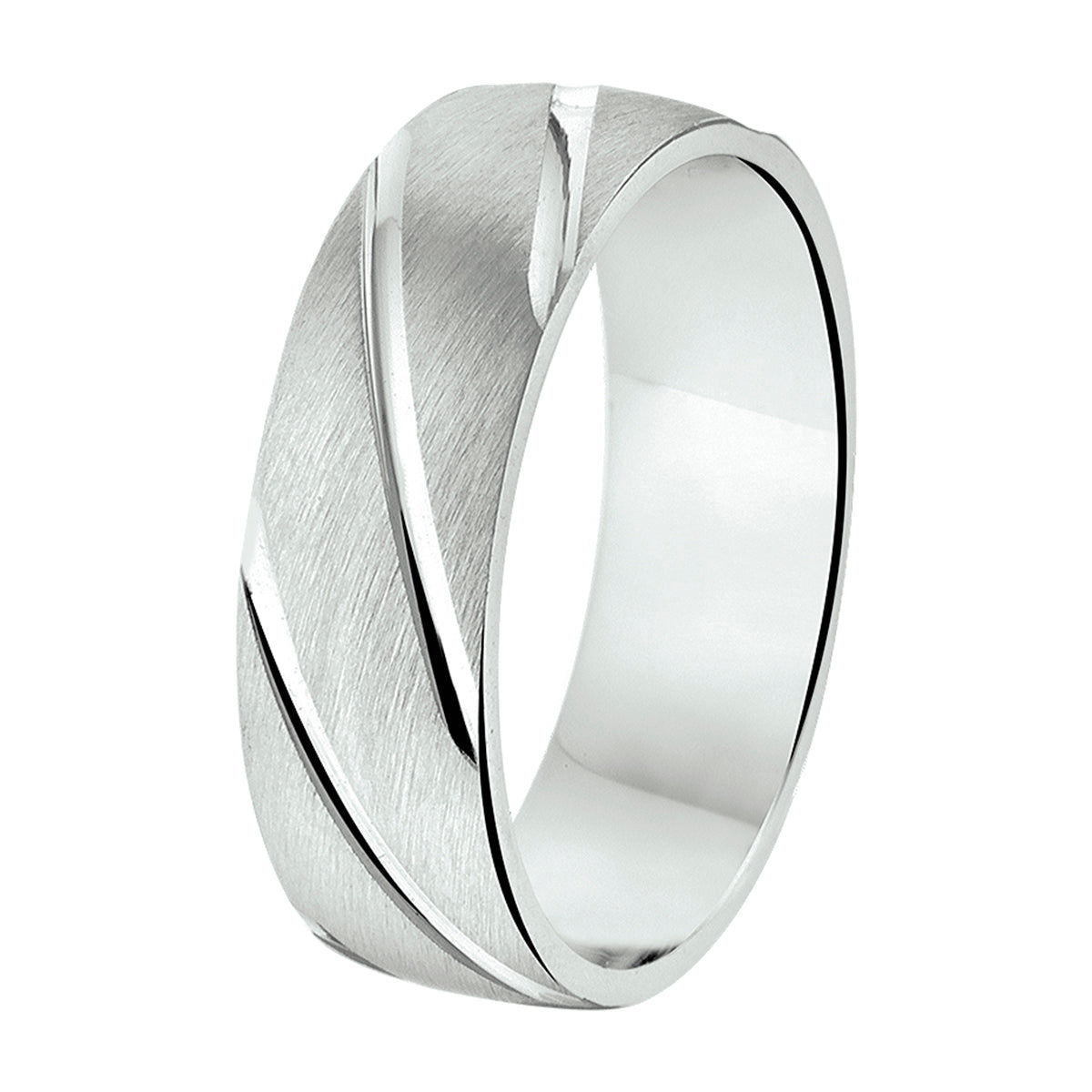 Ring a209 - 6.5 mm - zonder cz