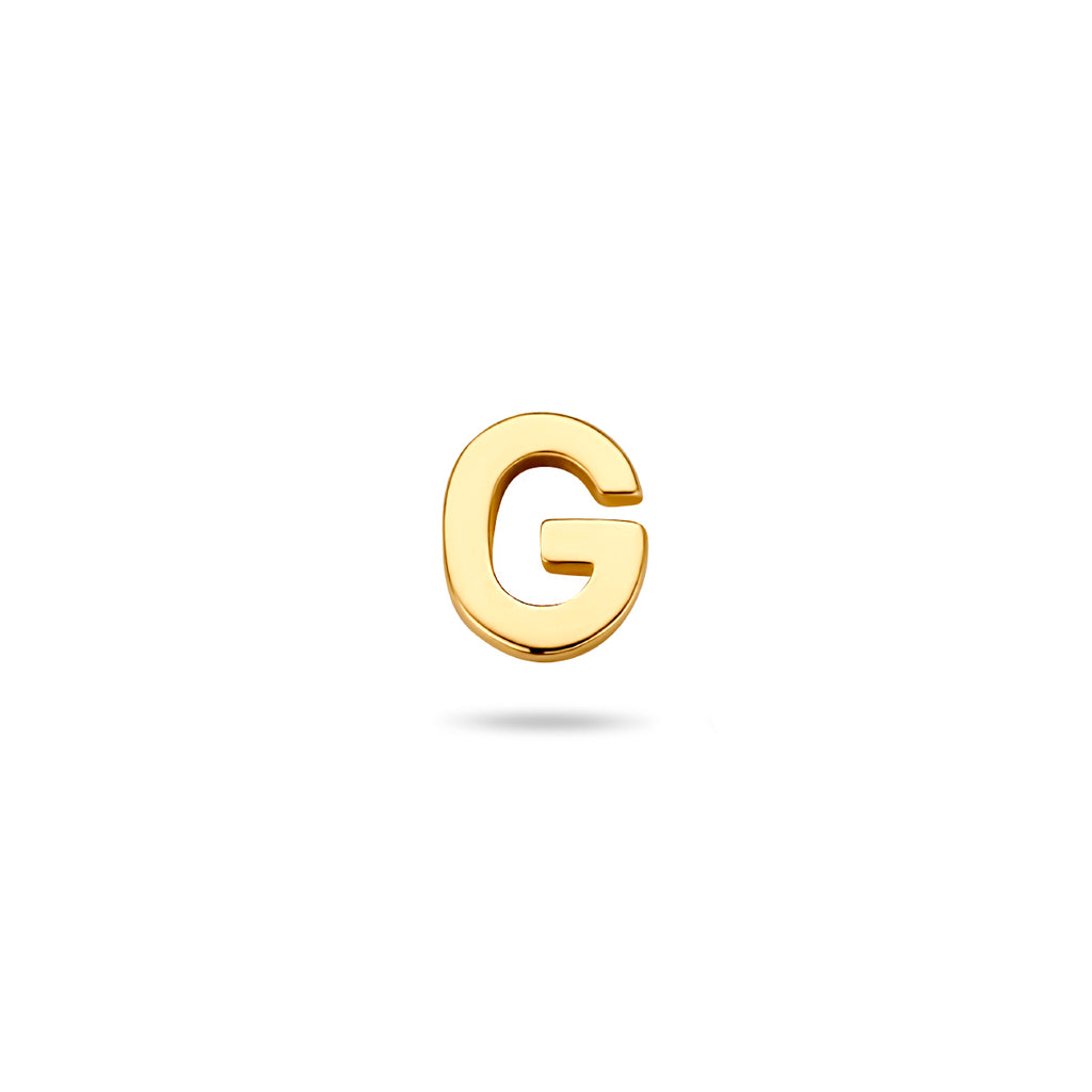 Oorknop letter