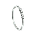 Ring diamant 0.10ct h si