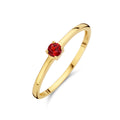 Ring met geboortesteen granaat januari