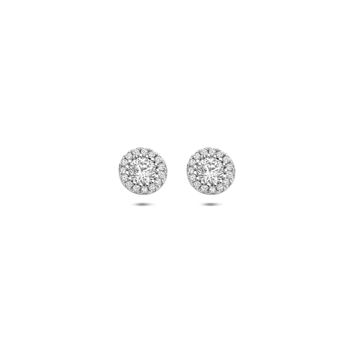 Oorknoppen zirkonia 6 mm