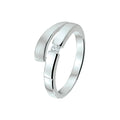 Ring zirkonia dames 17.5mm