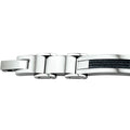 Armband poli/mat 14.5 mm 21 cm