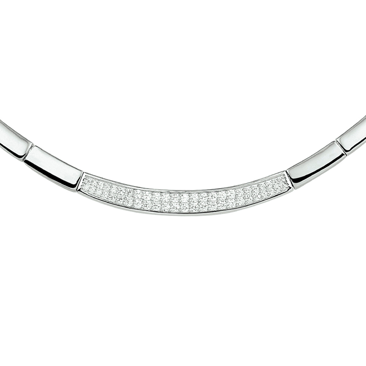 Collier met tussenstuk dames