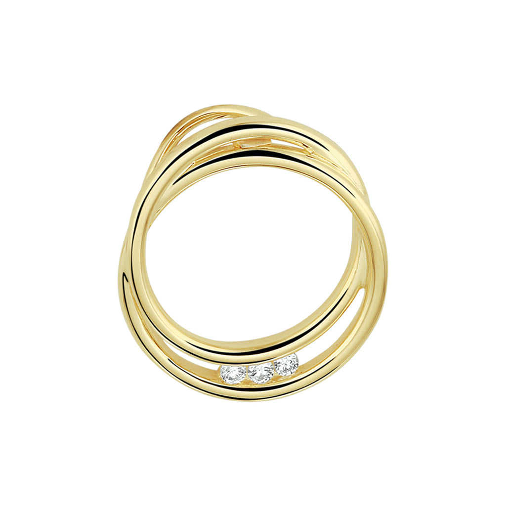 Hanger rond diamant 0.06ct h si