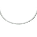 Collier slang plat 1.7 mm 40 + 5 cm