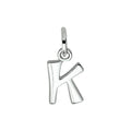 Hanger - zilver letter k