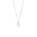 Collier zirkonia 42 + 3 cm