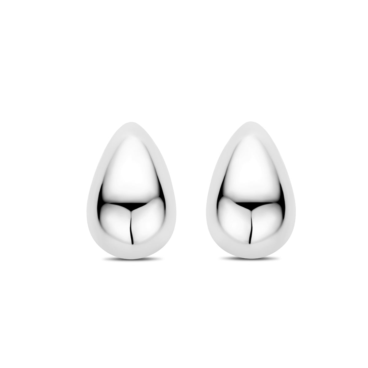 Zilver gerhodineerd oorknoppen