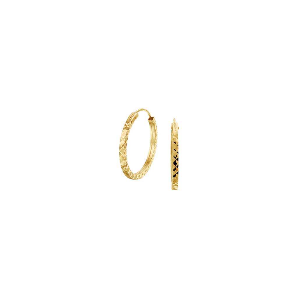 Oorringen 1.5 mm gediamanteerd