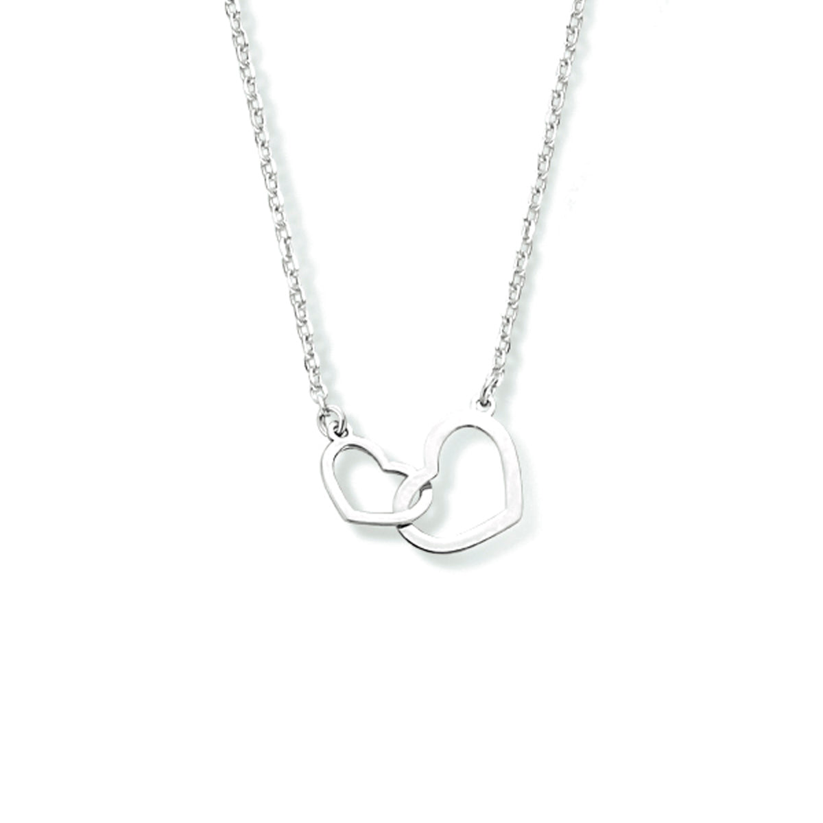 Collier hartjes 40 + 4 cm