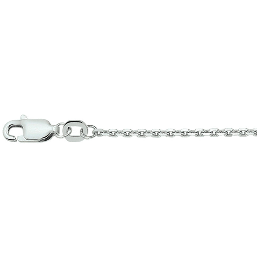 Collier anker gediamanteerd 1.6 mm