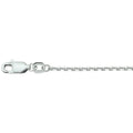 Collier anker gediamanteerd 1.6 mm