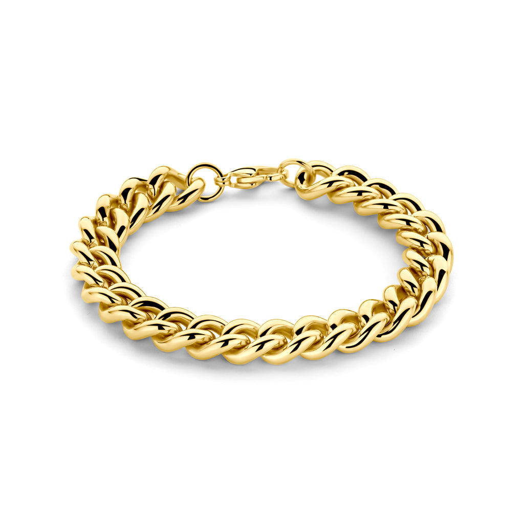 Armband gourmette ion plating 10 mm 19 cm