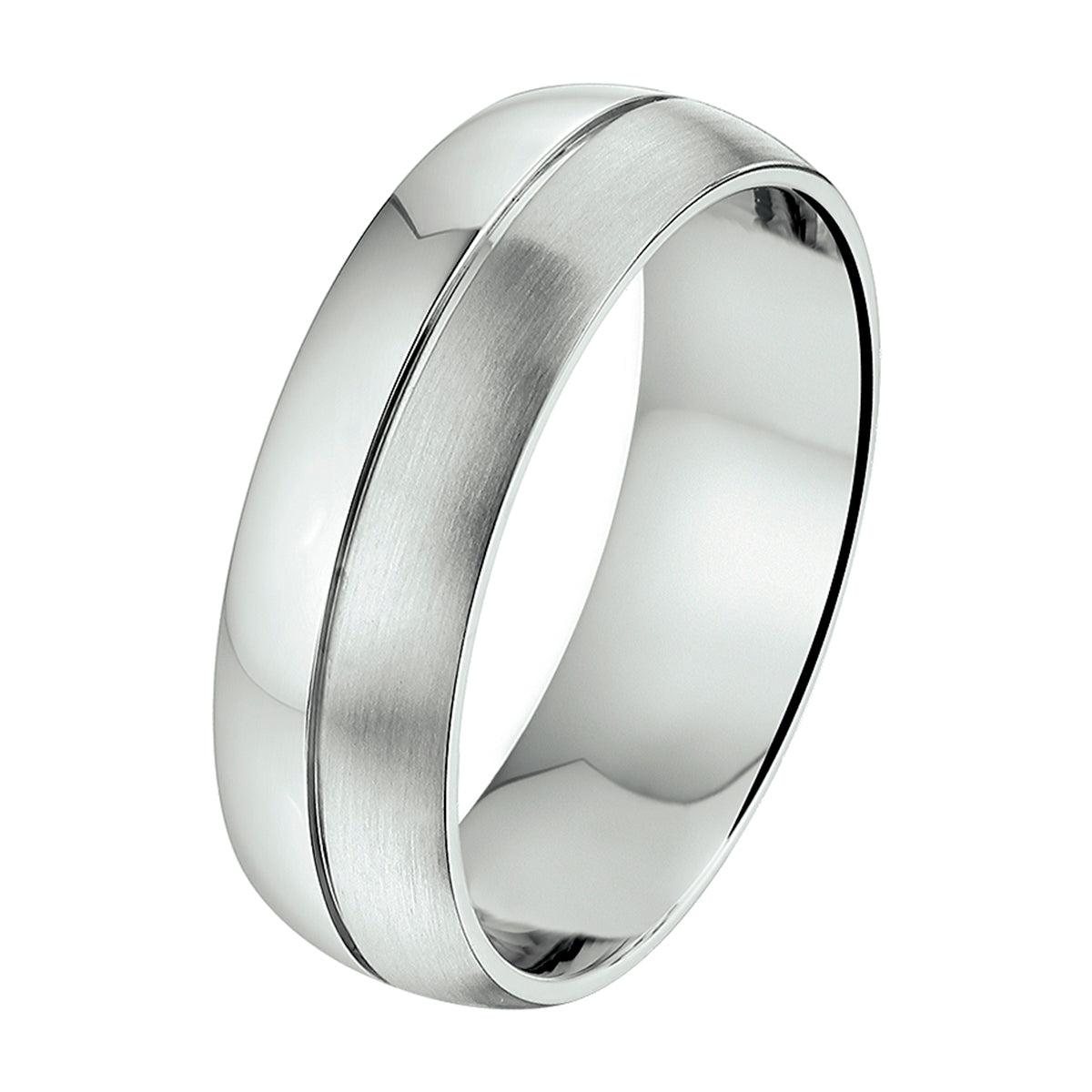 Ring a504 - 7 mm - zonder cz