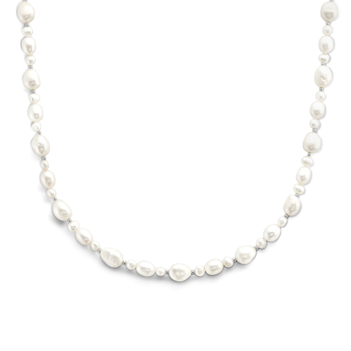 Collier parels 43 + 4 cm