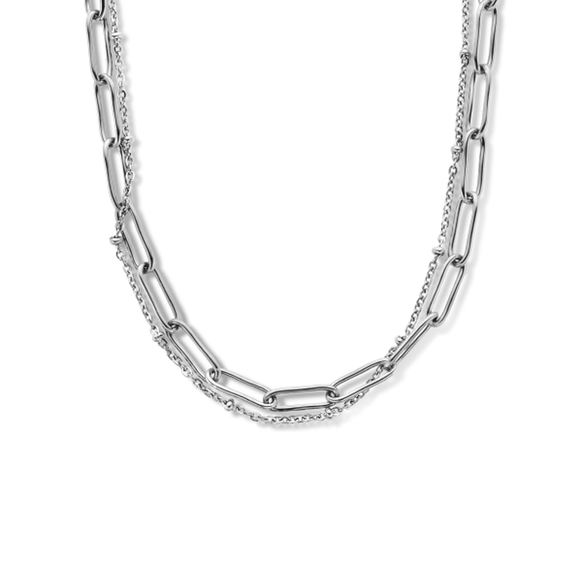 Multi-collier anker en paperclip ronde buis 4.0 mm 43 + 3 cm