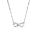 Zilver gerhodineerd colliers met hangers