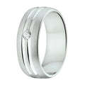 Ring a211 - 6.5 mm - met cz