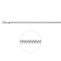 Collier geslepen gourmette 4.3 mm