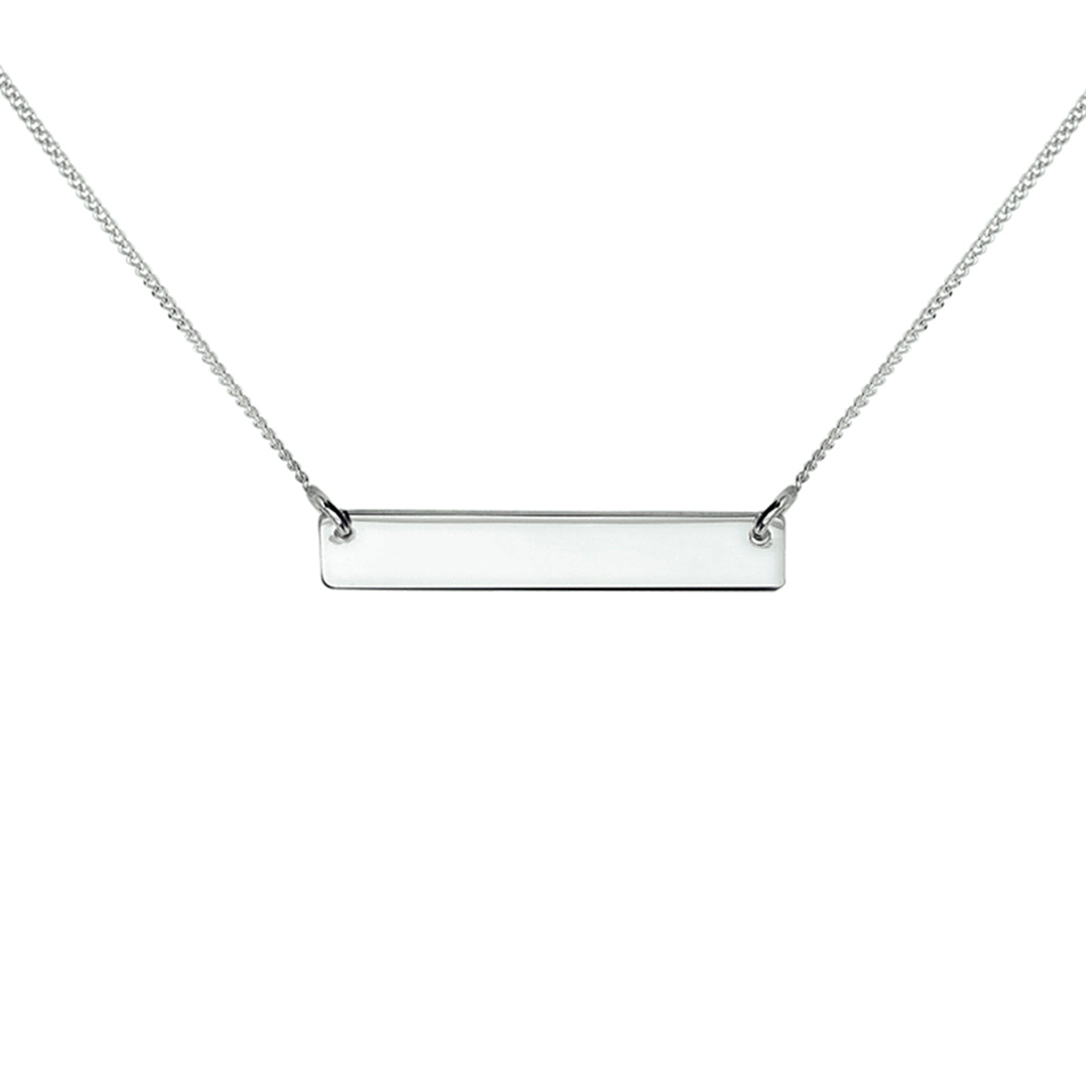 Graveercollier plaat 5.0 mm 41 + 5 cm