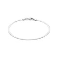 armband slang plat 2 mm 18 cm