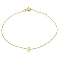 Armband letter 16.5 - 17.5 - 18.5 cm