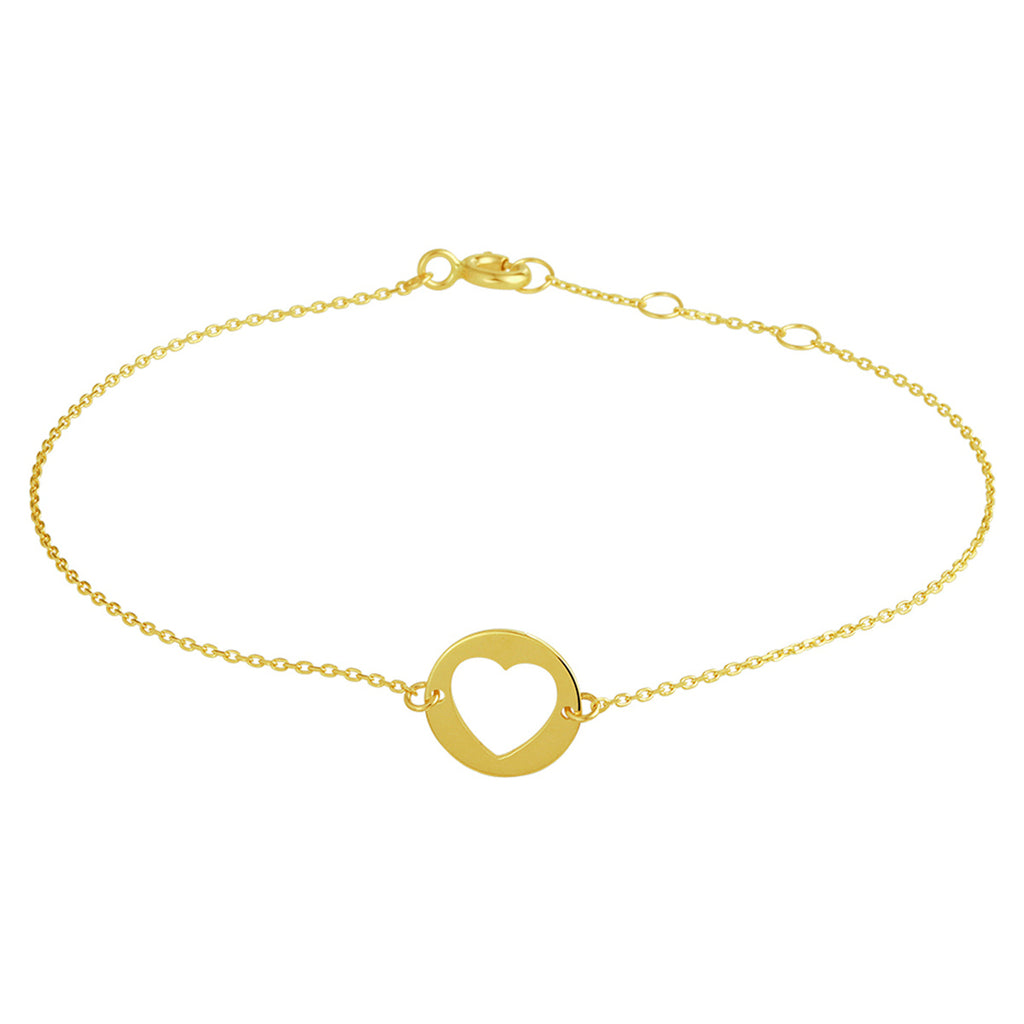 Armband hart 16.5 - 17.5 - 18.5 cm