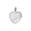 Zilver gerhodineerd graveer hangers