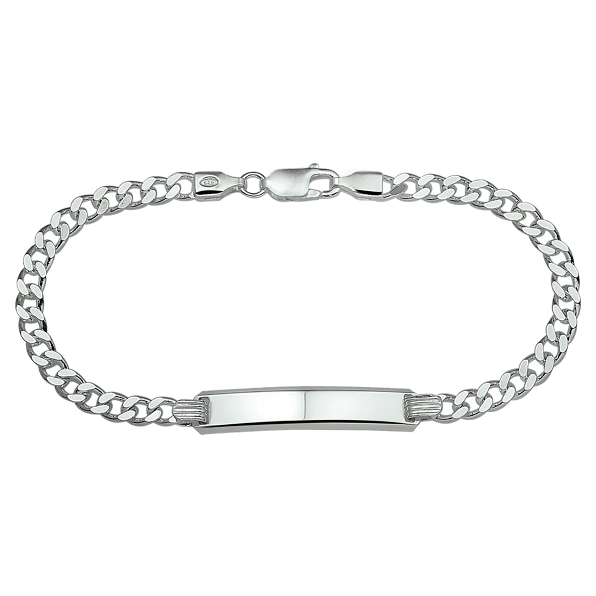 Graveerarmband gourmet plaat 6 mm 19 cm