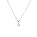 Collier zirkonia 41 + 4 cm