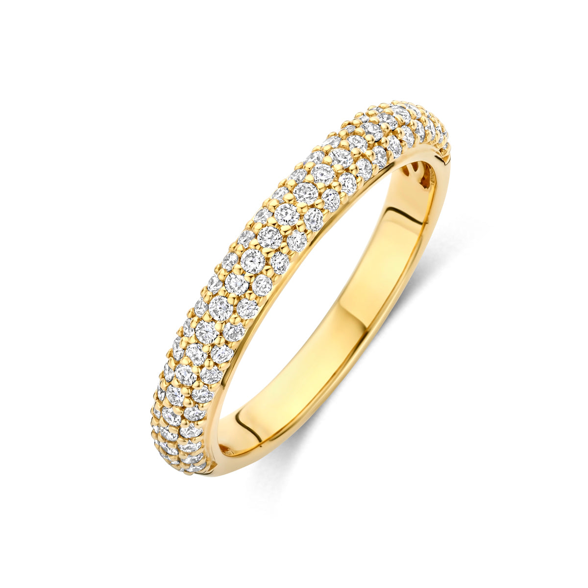 ring lab grown diamant 0.48ct f vs