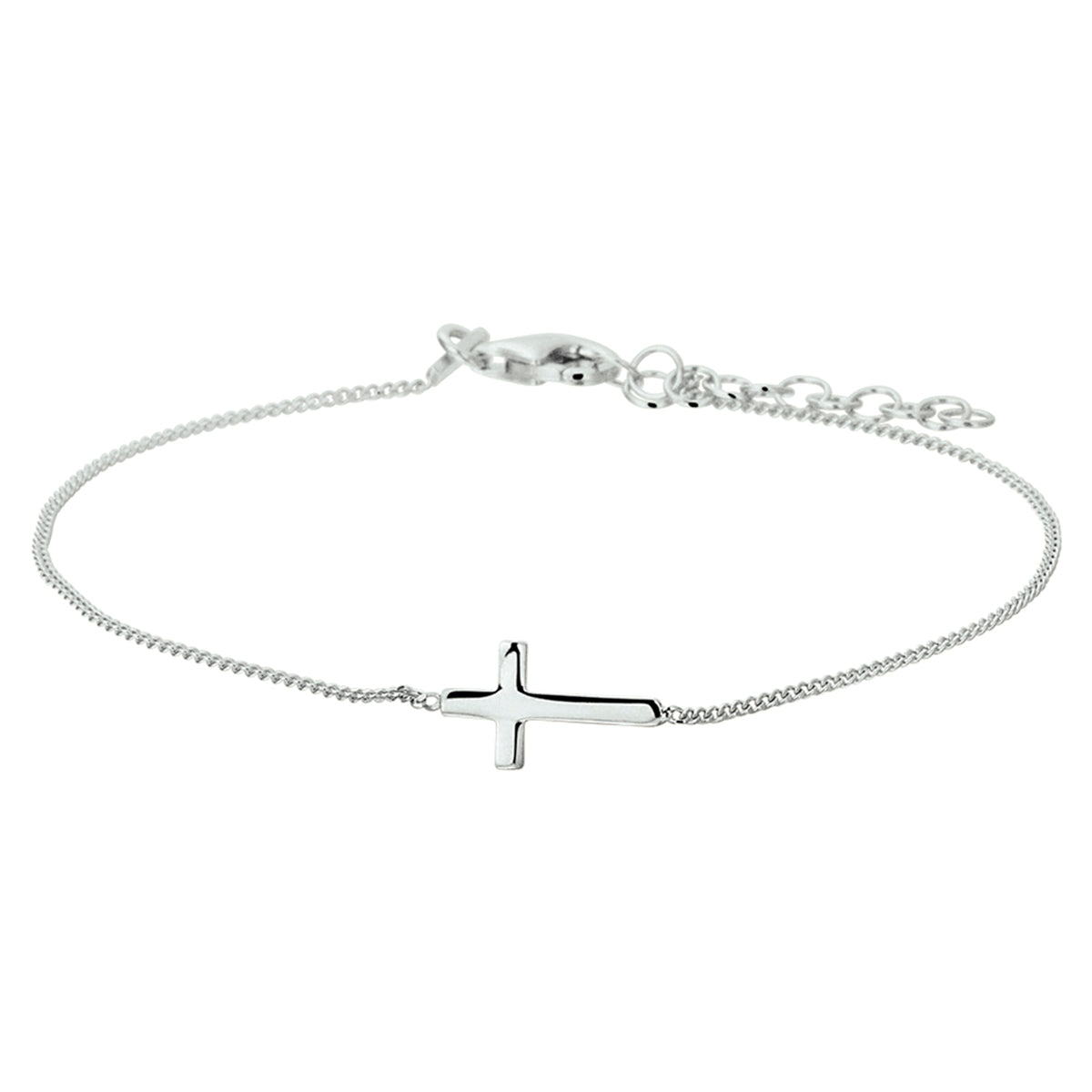 Armband kruis 17 + 3 cm